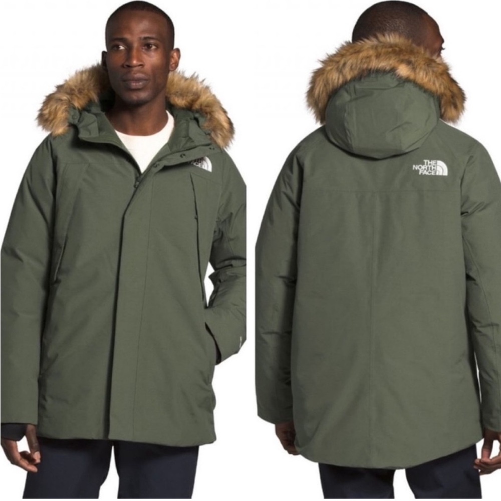 The North Face Outer Boroughs Green Parka Winter Coat